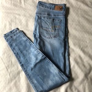 American Eagle Super Low Rise Jegging